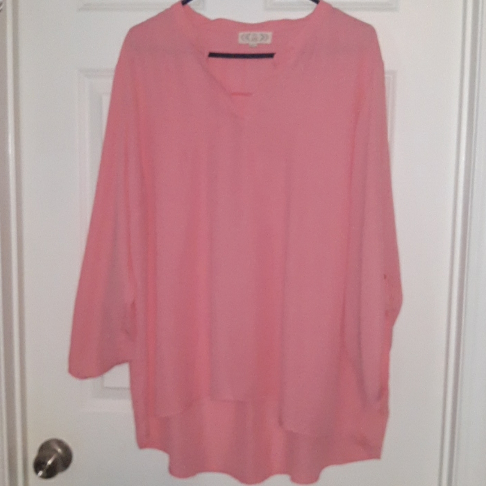 Pink Rose 3x NWOT top